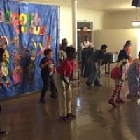 Prescott Circus Theatre 1st Annual Pancake Breakfast.  November 14, 2015. Parks Chapel AME, Oakland.