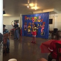 Prescott Circus Theatre 1st Annual Pancake Breakfast. November 14, 2015. Parks Chapel AME, Oakland.