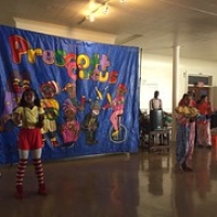 Prescott Circus Theatre 1st Annual Pancake Breakfast.  November 14, 2015. Parks Chapel AME, Oakland.