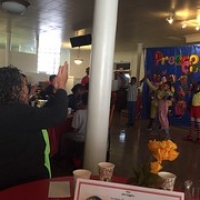 Prescott Circus Theatre 1st Annual Pancake Breakfast. November 14, 2015. Parks Chapel AME, Oakland.