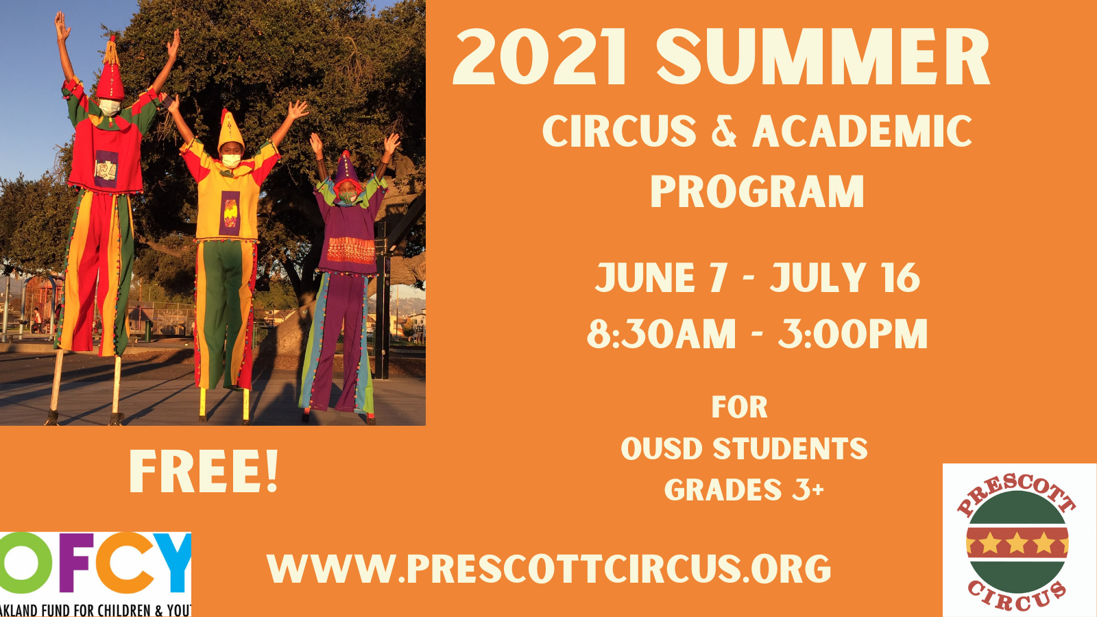 Summer Program flyer